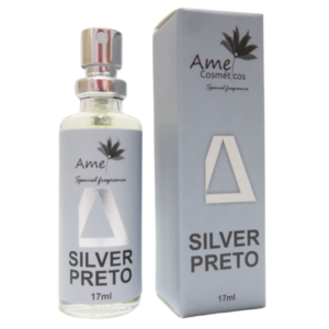 Perfume Masculino Silver Preto - Pequeno